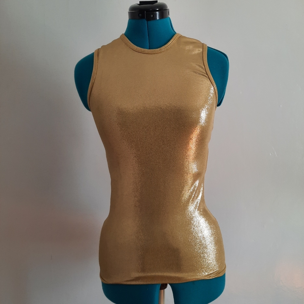 Curtain Call children's large/adult small dance top